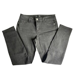 Simply Vera‎ Vera Wang Black Wash Skinny Jeans Denim Pants 5 Pocket Size 8